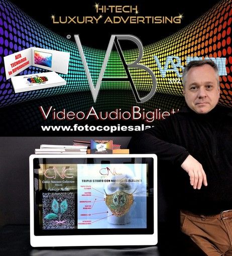 Nasce il primo Biglietto da Visita Elettronico: Il creatore è il biellese Fabrizio Salani VIDEO