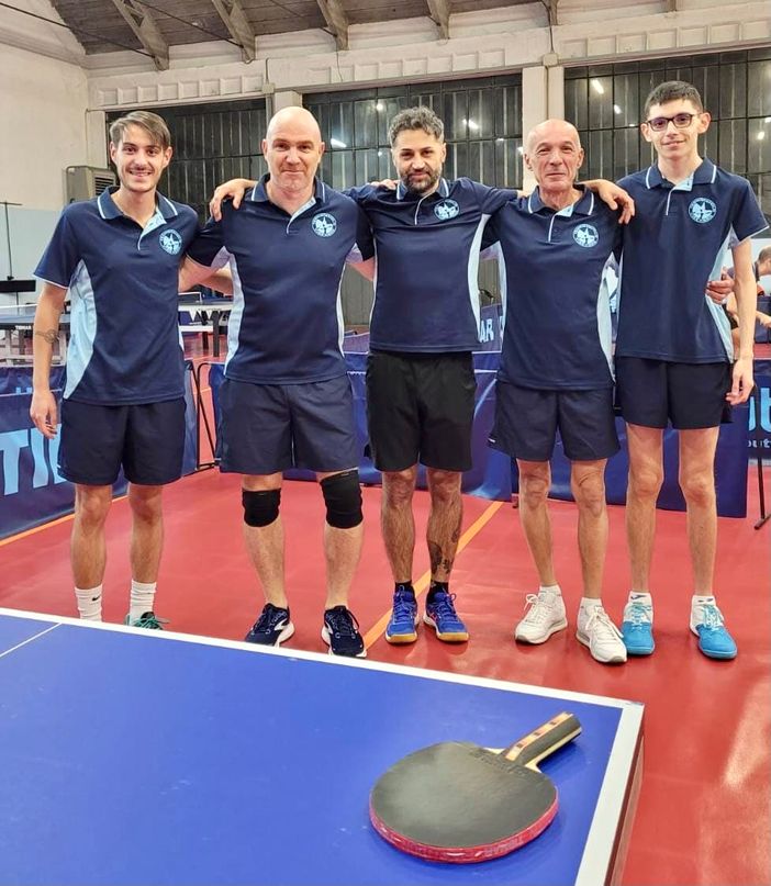 Tennistavolo, sesta di campionato amara. Esultano solo “Off. Nuova Sasca” (C2) e “Modil” (D3)