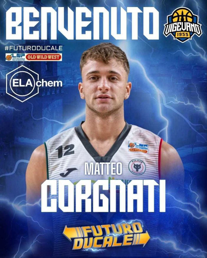 Basket serie B, Matteo Corgnati è un nuovo giocatore della ELAchem Vigevano 1955 Basket serie B, Matteo Corgnati è un nuovo giocatore della ELAchem Vigevano 1955