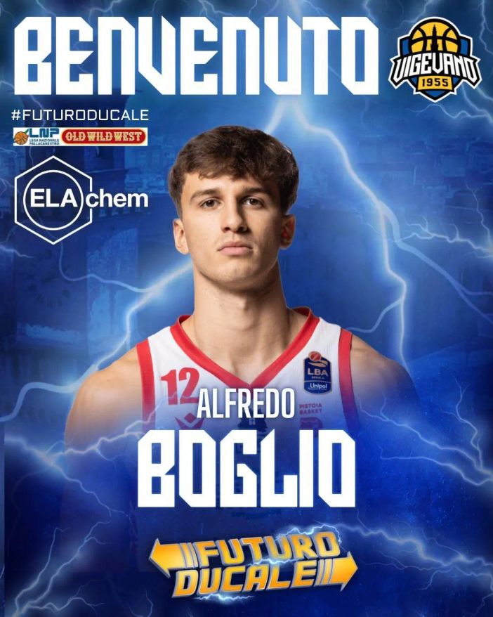 Basket serie B, Alfredo Boglio arricchisce il roster di Vigevano 1955