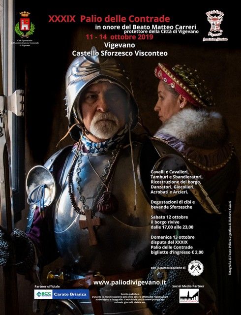 Tutti gli appuntamenti e manifestazioni da lunedì 7 a domenica 13 ottobre a Vigevano e Lomellina Tutti gli appuntamenti e manifestazioni da lunedì 7 a domenica 13 ottobre a Vigevano e Lomellina