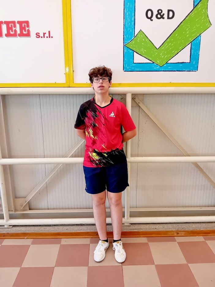 Tennistavolo Torneo Open, Alessandro Peluso supera il girone nel singolo assoluto