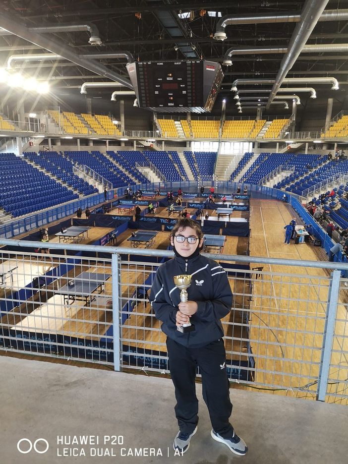 Tennistavolo: grande prova di Gabriel Deleraico. Quinto agli italiani Tennistavolo: grande prova di Gabriel Deleraico. Quinto agli italiani