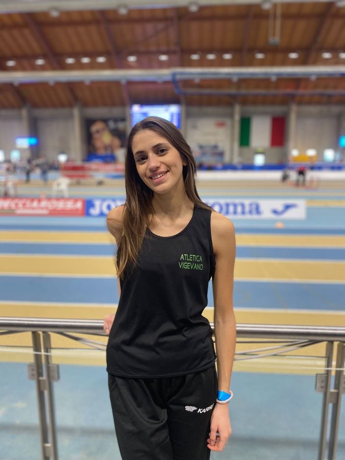 Campionati italiani individuali assoluti indoor: grande Gloria Polotto nona nel salto in alto col primato personale
