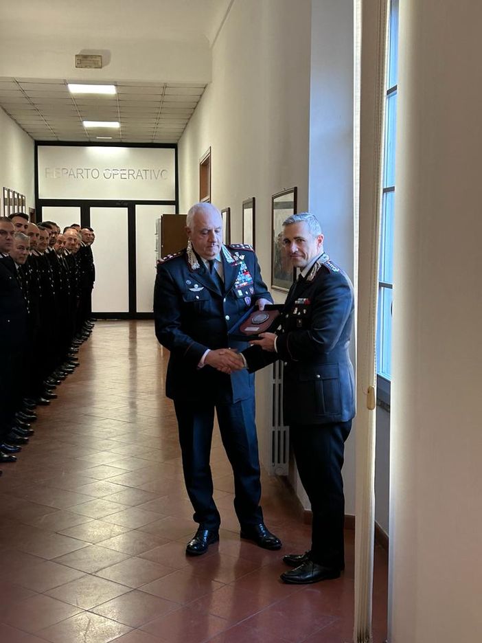 Pavia: il Comandante Generale dell'Arma dei Carabinieri Teo Luzi in visita al Comando Provinciale Pavia: il Comandante Generale dell'Arma dei Carabinieri Teo Luzi in visita al Comando Provinciale