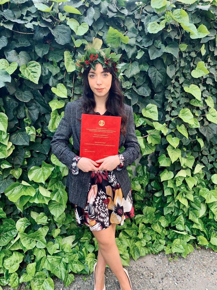 LA STORIA. Vigevano, la laurea di Chiara: “Mi aspettavo una proclamazione in Aula Magna, mi sono accontentata del salone di casa” LA STORIA. Vigevano, la laurea di Chiara: “Mi aspettavo una proclamazione in Aula Magna, mi sono accontentata del salone di casa”