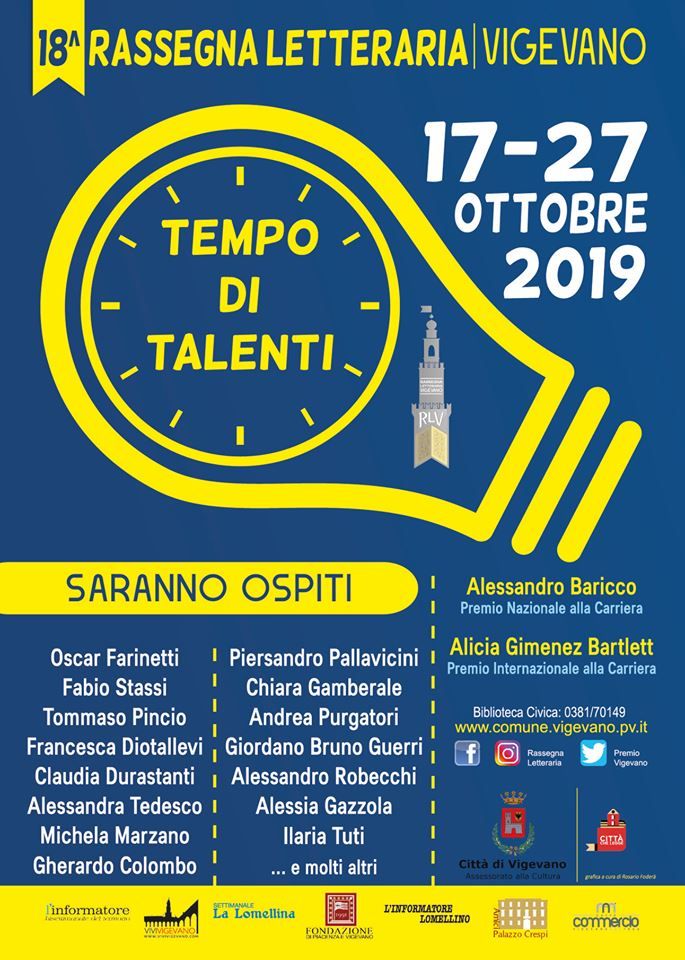 Tutti gli appuntamenti e manifestazioni da lunedì 14 a domenica 20 ottobre a Vigevano e Lomellina Tutti gli appuntamenti e manifestazioni da lunedì 14 a domenica 20 ottobre a Vigevano e Lomellina