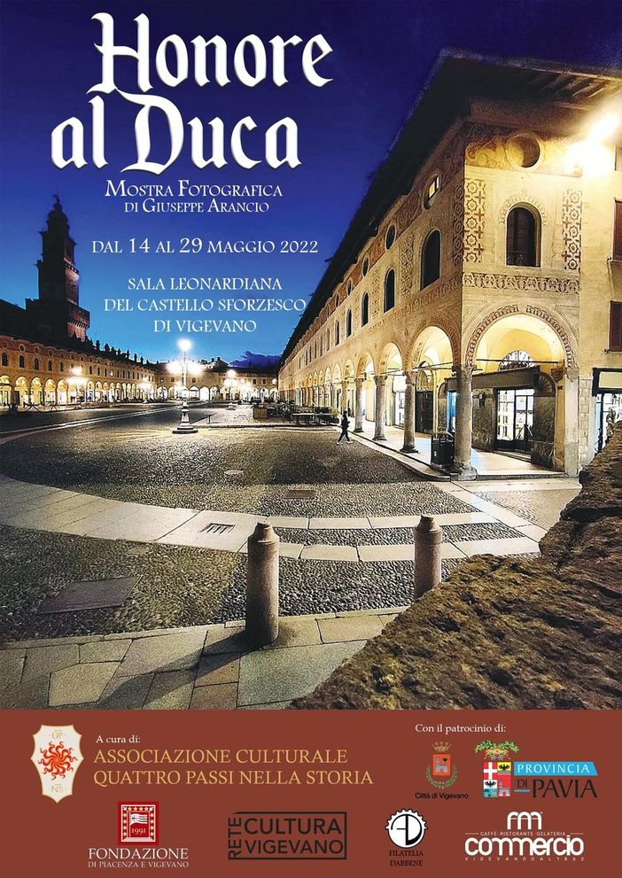 Honore al Duca, una passeggiata emozionale alla scoperta della Piazza Ducale Honore al Duca, una passeggiata emozionale alla scoperta della Piazza Ducale