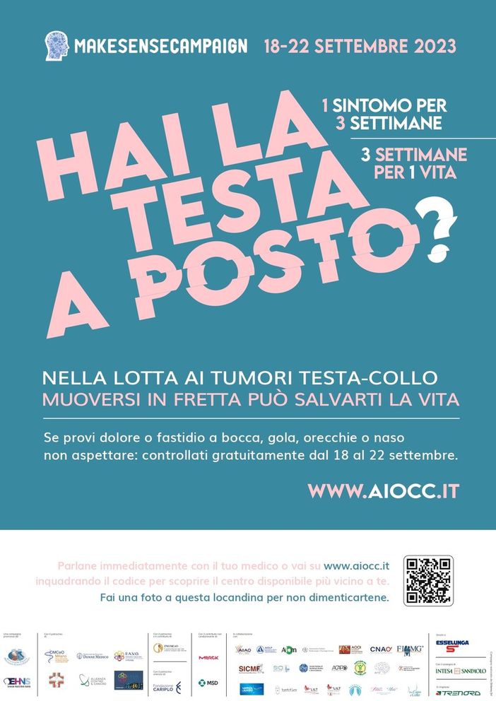 Lotta ai tumori testa-collo: 19 e 20 settembre visite gratuite agli Ospedali di Voghera e Vigevano Lotta ai tumori testa-collo: 19 e 20 settembre visite gratuite agli Ospedali di Voghera e Vigevano
