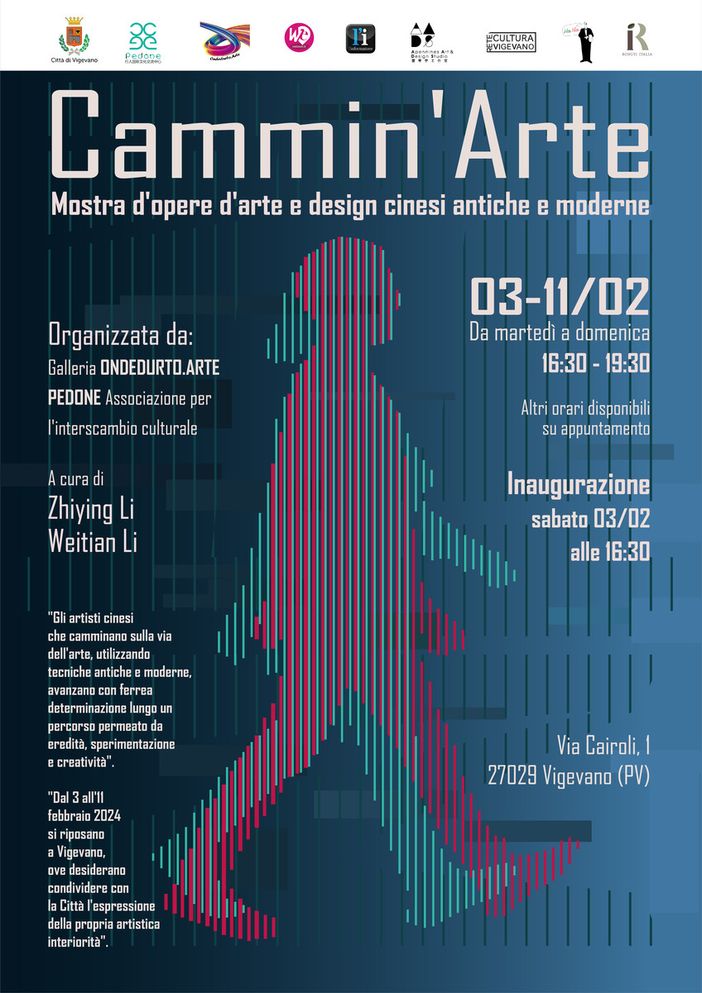 Vigevano: mostra di opere d'arte e design cinesi antiche e moderne, nello spazio artistico di Ondedurto.Arte