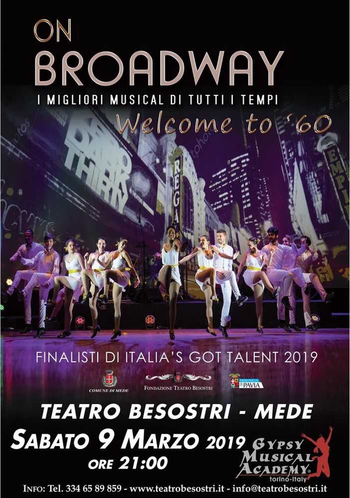 Mede: la magica atmosfera dei musical di Broadway arriva al Teatro Besostri