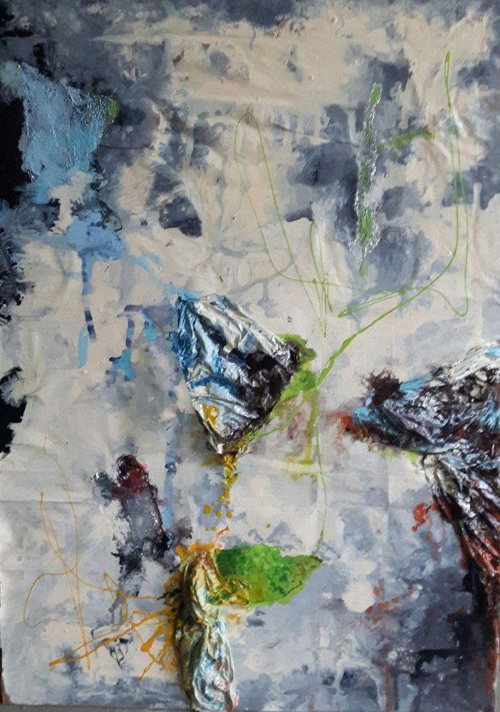 Pavia: Maugeri in Arte, i rifiuti diventano quadri Pavia: Maugeri in Arte, i rifiuti diventano quadri