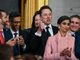 Trump promette bandiera Usa su Marte, Elon Musk esulta - Video