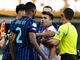 Dumfries-Acuna, rissa durante Inter-River Plate: cosa è successo - Video