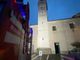 Campanile della chiesa di Garbana colpito da un fulmine, sono intervenute due squadre di Vigili del fuoco