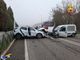 Scontro frontale sulla SP11 a Novara: due feriti e strada chiusa al traffico