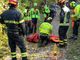 Oltrepò: cade in moto sulla strada del monte Alpe, uomo soccorso dai Vigili del fuoco