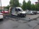 Magenta, incendio nel parcheggio di via Diaz, distrutte dalle fiamme due auto e un furgone