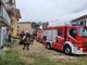 Pieve del Cairo: fiamme in una cantina intervengono i Vigili del fuoco