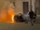 Corbetta: brucia l’auto della Polizia locale nel cortile del palazzo comunale