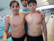 (Nelle foto: Il coach Simone Bonato con gli Es.A Pettenon e Schieraro. Gli Es.C Sala, Cremona e Palmiero)