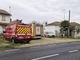 I soccorsi dei Vigili del fuoco ieri pomeriggio (domenica) a Ferrera