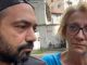 (L'influencer vigevanese Giuseppe Mercurio con la signora Anna Maria)
