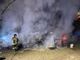 Lomello: rogo di una baracca sulla provinciale 211, i Vigili del fuoco domano le fiamme in 2 ore