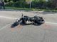 Vigevano: scontro auto-moto in corso De Gasperi, ferito un 30enne