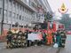 Pavia, i Vigili del fuoco portano doni ai bimbi ricoverati nel reparto di pediatria del San Matteo