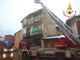 Gambolò: intervento dei Vigili del Fuoco per rimuovere le parti di un edificio pericolante