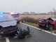 Pavia: scontro tra auto in via Fossarmato, soccorse 4 persone