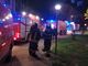 Vigevano, le immagini dell'incendio nella palazzina di via Foscolo