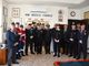 Mortara, il comandante provinciale dei carabinieri in visita alla sezione dell'A.N.C