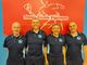 Da sinistra Andrea Montanari, Sebastiano Tuccitto, Giuseppe Cane e Fabio Massimo Caforio