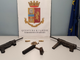 Armi da guerra e munizioni trovate in un appartamento di Gallarate