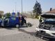 Robbio: scontro tra auto in via Matteotti, soccorse 5 persone
