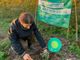 FOTO. Mede, Festa dell'albero: piantate due querce al vivaio del nuovo bosco urbano