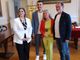 al centro la preside Maria Teresa Barisio con la &quot;Gran croce&quot;