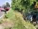 Broni: esce di strada con l'auto e finisce in un fosso, 69enne trasportato al San Matteo