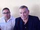 Gigi Riva a tavola con Claudio Ferretti in occasione dell'ultima visita a Leggiuno di Rombo di Tuono