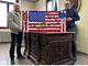 Cassolnovo, Luigi Dellatorre ha donato il trittico: Back from New York N.46