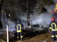 Silvano Pietra: auto in fiamme nella notte, coinvolta anche una legnaia