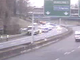 Le immagini dell'incidente visto dalla webcam di Autostrade per l'Italia