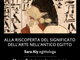 Vigevano: l'egittologa Sara Aly presenta &quot;Volti dimenticati&quot;, alla riscoperta del significato dell’arte nell’Antico Egitto