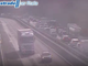 Le code dopo l'incidente viste dalle webcam di Autostrade per l'Italia