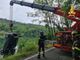 Somma Lombardo: esce di strada e finisce nel fiume. Recuperato dai vigili del fuoco