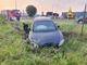 Vercelli, fuori strada con l'auto: conducente in ospedale