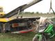 Mortara: cadono dalla moto sulla statale 211, due feriti. Donna 50enne trasportata con l'elicottero al Niguarda
