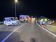 Lomello: scontro tra suv e furgone sulla statale 211, quattro persone soccorse in codice giallo